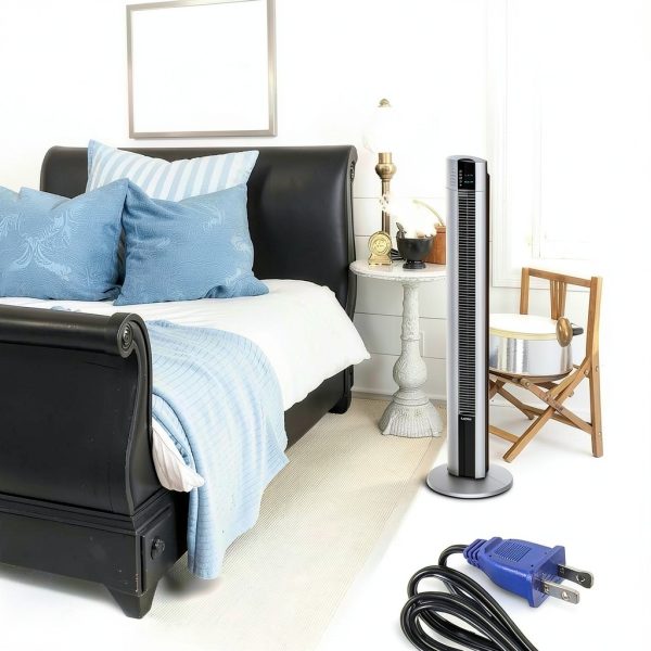 Lasko Tower Fan 48 Inch Quiet Nighttime Remote Control-5