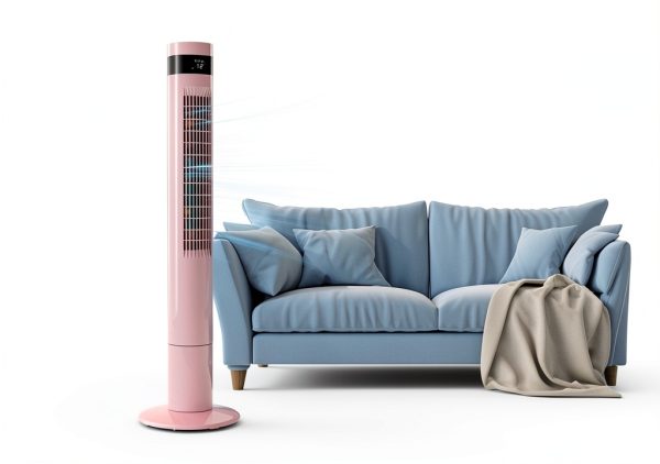 Antarctic Star Tower Fan Quiet Cooling Remote Control Home-5