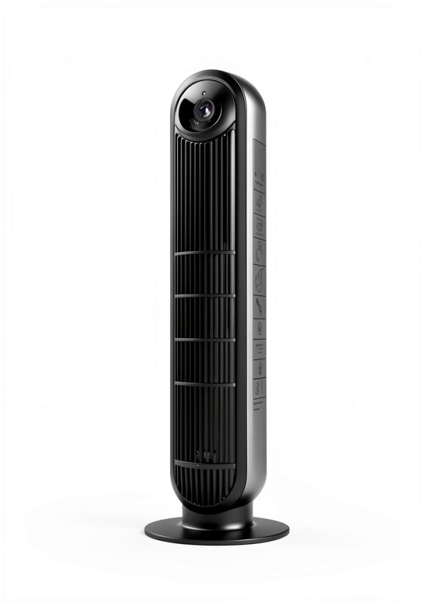 Dreo Nomad One Tower Fan Silver Quiet Remote Control-5