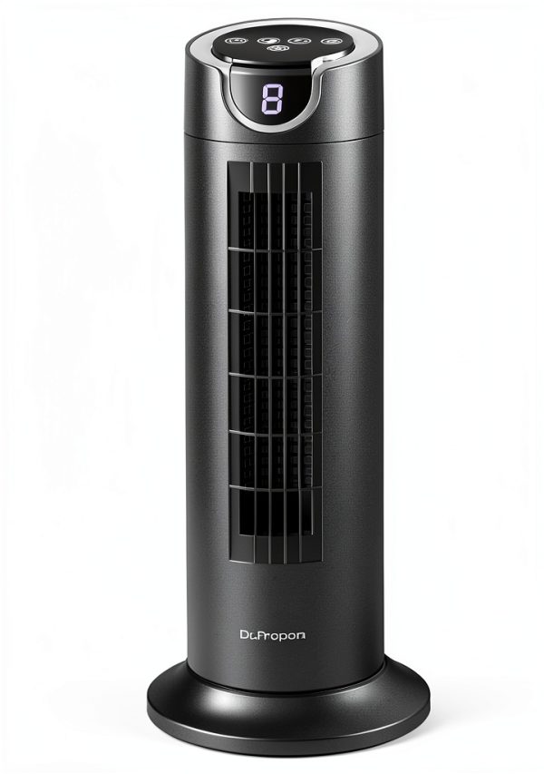DR.PREPARE Tower Fan Bladeless Remote Control Quiet Cooling-0