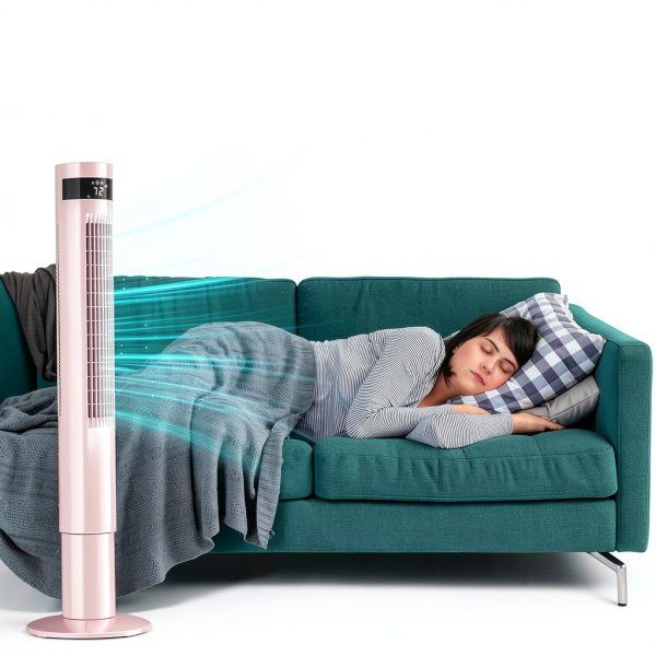Antarctic Star Tower Fan Quiet Cooling Remote Control Home-4