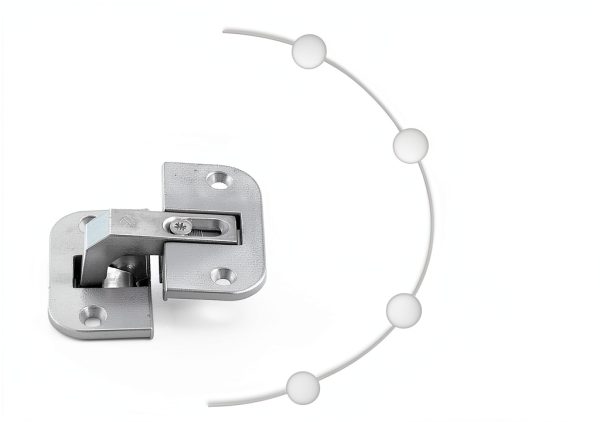 Pivot Hinge Zinc BRIXWELL Single Door 5x5-5