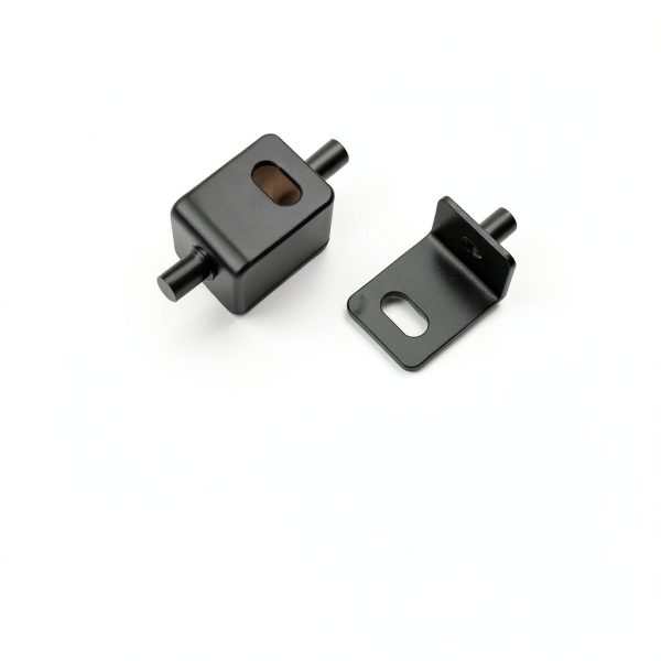 Steel Pivot Hinges Black-8pcs Cabinet Door Hinges-2