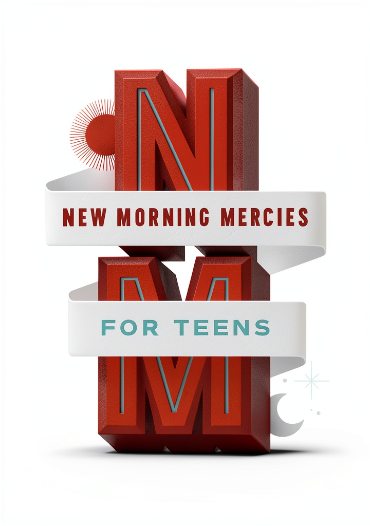 'New Morning Mercies Christian devotional book cover'