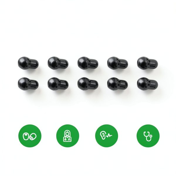Stethoscope Ear Tips Silicone 10 Pack EVKILKJS Soft Lightweight-4
