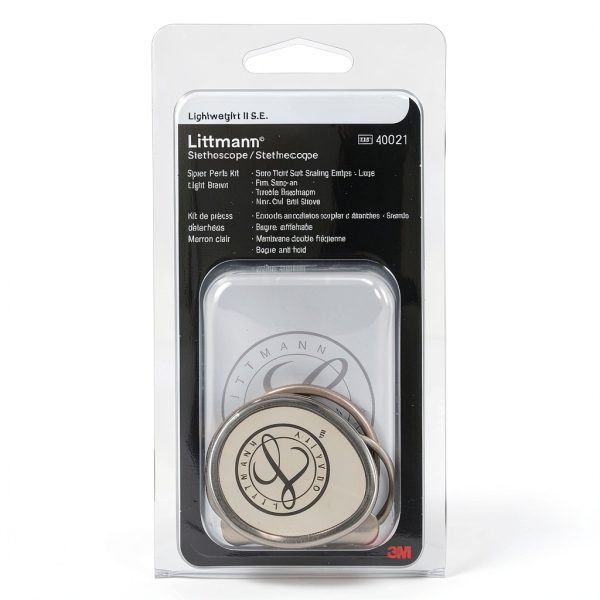 3M Littmann Stethoscope Spare Parts Kit Light Brown for Lightweight II-0