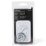 3M Littmann Stethoscope Spare Parts Kit – Classic II Pediatric Diaphragm Assembly, Includes Black & Gray Rim, Floating Diaphragm, 40012-0