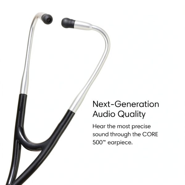 Eko CORE 500™ Digital Stethoscope Earpiece - Silver-1
