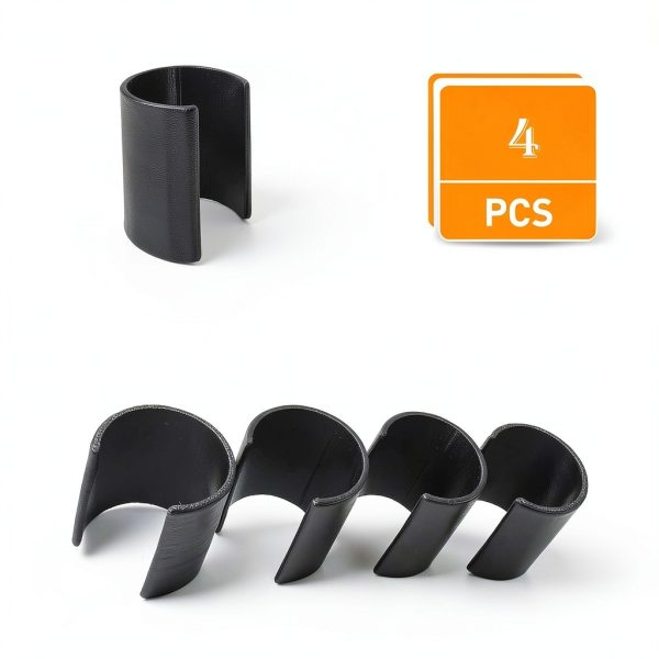 Power Blocker for Littmann EKO CORE Stethoscope 4PCS Black PETG Sleeve-2