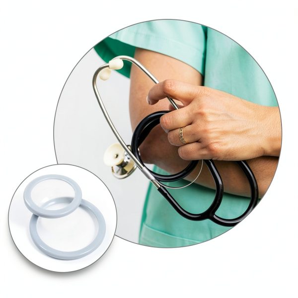 Stethoscope Diaphragm Replacement SKISUNO 4pcs Enhanced Clarity Adults-8