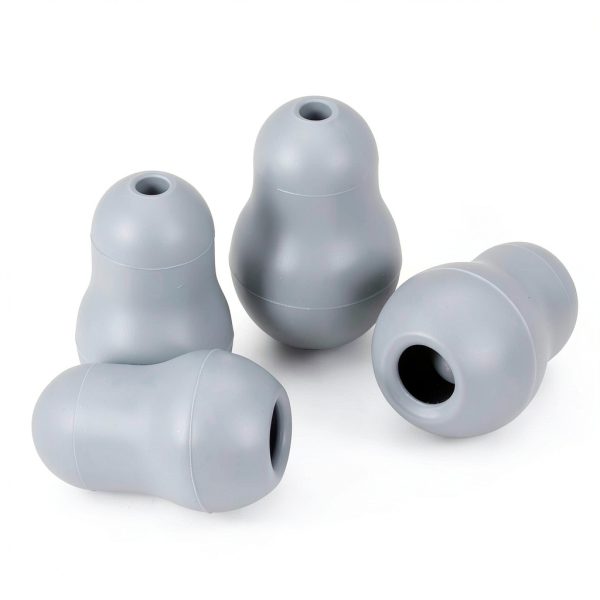3M™ Littmann® Stethoscope Spare Parts Kit, Snap Tight Soft-Sealing Eartips, Grey, Large and Small, 40002-2