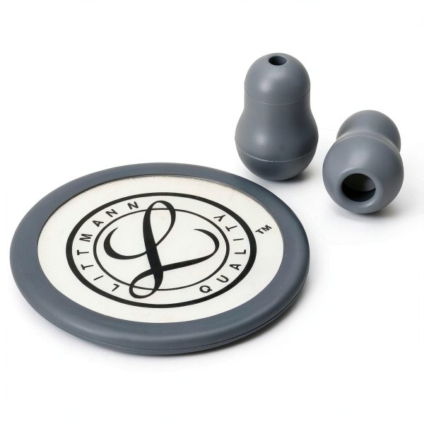 3M Littmann Stethoscope Kit Gray Tunable Diaphragm Spare Parts-2