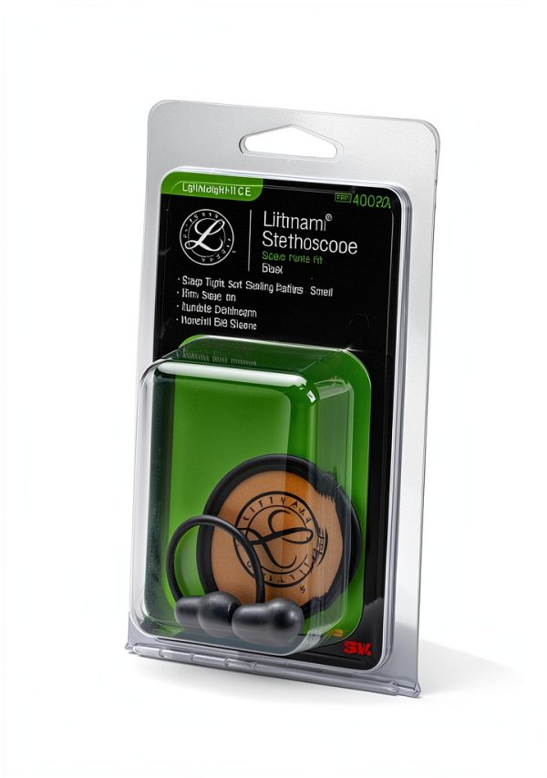 3M Littmann Stethoscope Spare Parts Kit Black for Lightweight II S.E.-2