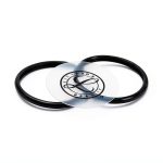 3M Littmann Stethoscope Spare Parts Kit – Classic II Infant Diaphragm Assembly, Includes Black & Gray Rim, Floating Diaphragm, 40013-0