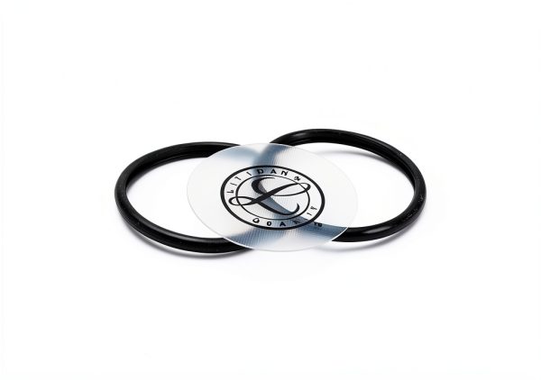3M Littmann Stethoscope Spare Parts Kit – Classic II Infant Diaphragm Assembly, Includes Black & Gray Rim, Floating Diaphragm, 40013-0
