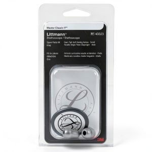 3M Littmann Stethoscope Kit Gray Tunable Diaphragm Spare Parts-0