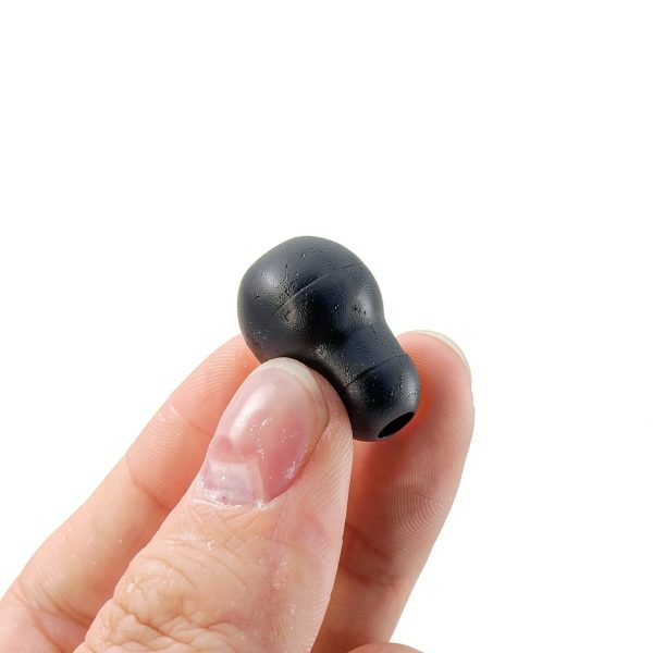 10pcs 2cm Silicone Black Super Soft Earplug Eartips Earpieces For Littmann Stethoscope-3