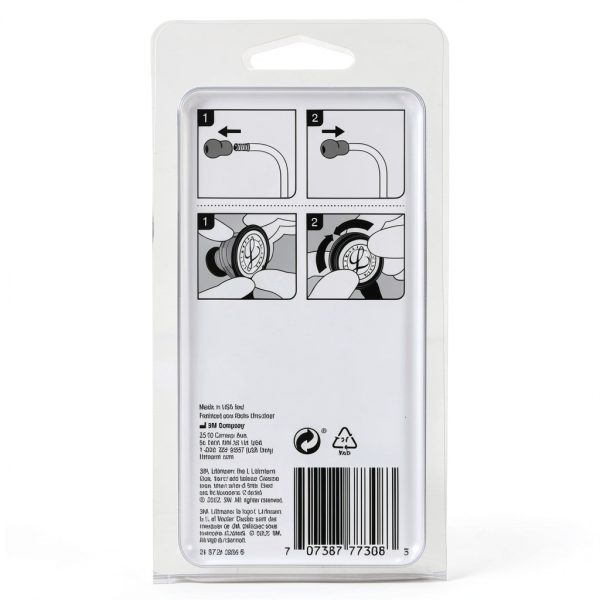 3M Littmann Stethoscope Kit Gray Tunable Diaphragm Spare Parts-1