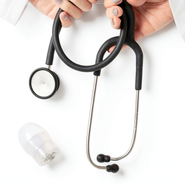 FRCOLOR Soft Silicone Stethoscope Ear Tips Noise Reducing 2 Pack-4