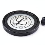 3M Littmann Stethoscope Spare Parts Kit – Black, Compatible with Master Cardiology™, Includes Snap Tight Soft-Sealing Small Eartips, Tunable Diaphragm & Rim, 40011-0