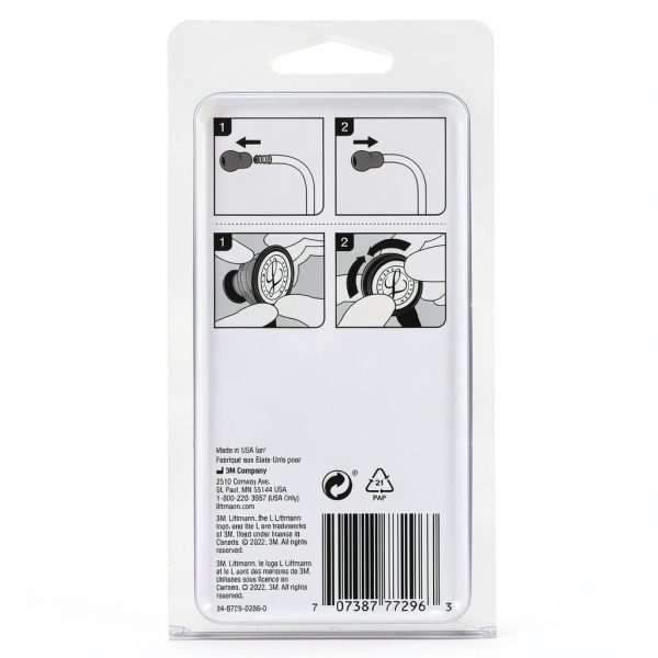 3M Littmann Stethoscope Parts Kit - Black for Classic II S.E.-1