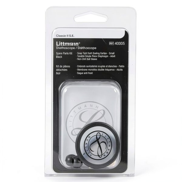 3M Littmann Stethoscope Parts Kit - Black for Classic II S.E.-0
