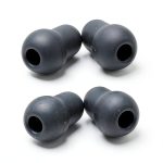 Replacement Stethoscope Earplug Ear Tips Earbuds Universal Earpieces Super Comfortable Soft Stethoscope Eartips Earpieces for Littmann Stethoscope (Pack of 4)-0