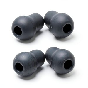 Replacement Stethoscope Earplug Ear Tips Earbuds Universal Earpieces Super Comfortable Soft Stethoscope Eartips Earpieces for Littmann Stethoscope (Pack of 4)-0