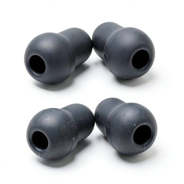 Replacement Stethoscope Earplug Ear Tips Earbuds Universal Earpieces Super Comfortable Soft Stethoscope Eartips Earpieces for Littmann Stethoscope (Pack of 4)-0